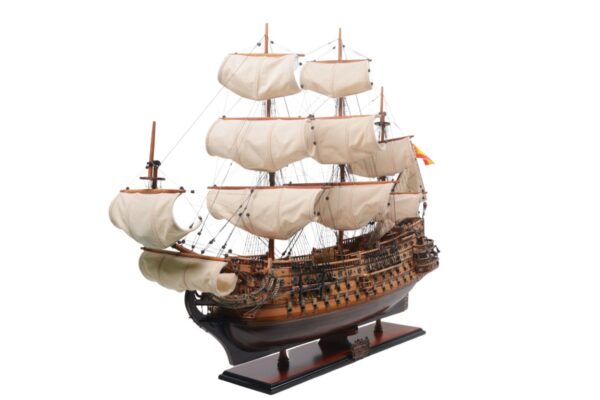 Model decorativ naval: Nava cu vele - Galionul San Felipe - MDN000045